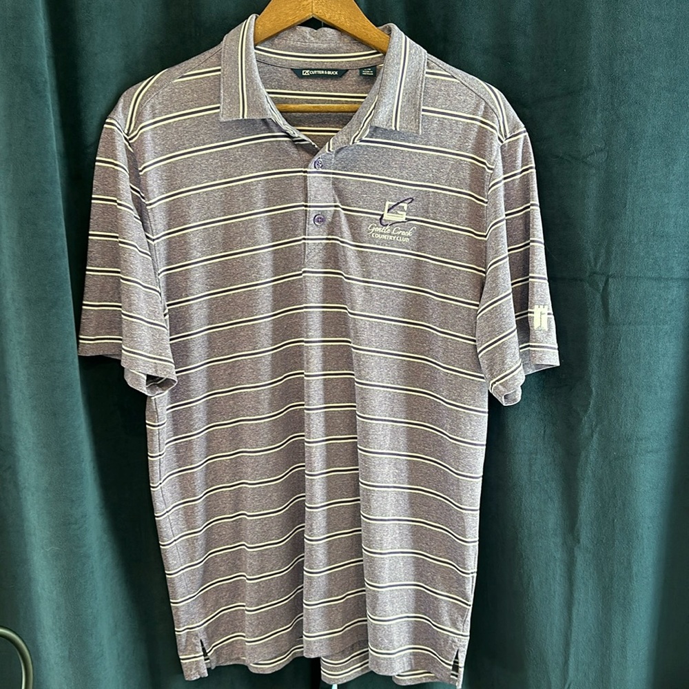 EUC Cutter & Buck Men’s Golf Polo Size L